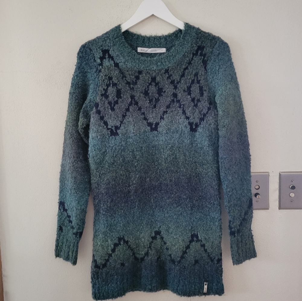 Woolrich Roundtrip Fair Isle Sweater - Navy & greens